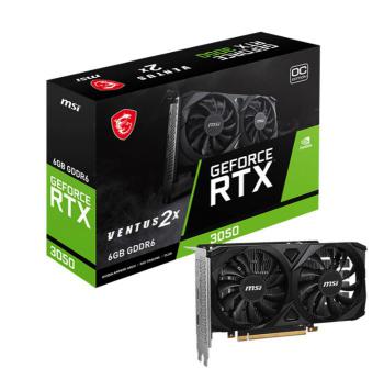 Card MSI RTX 3050 VENTUS 2X 6G OC