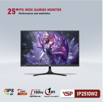 Màn Hình VSP IP2510W2 FAST IPS  25Ich 180HZ  SRGB 117%