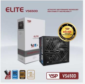  NGUỒN ELITE ACTIVE PFC VS650D 650w 89%
