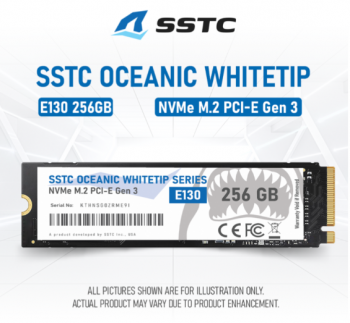 SSD SSTC Nvme OCEANIC WHITETIP 256GB Gen3X4