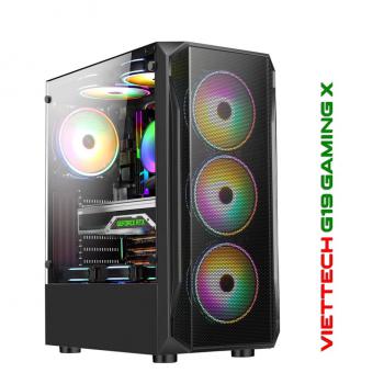 VỎ VIETTECH G19B GAMINGX ATX ( NO FAN )