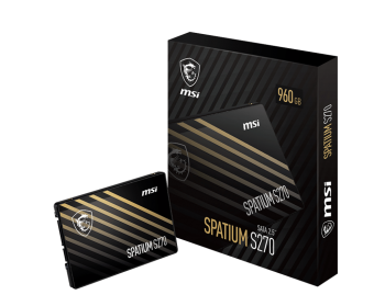 SSD MSI SPATIUM 480GB SATA 3